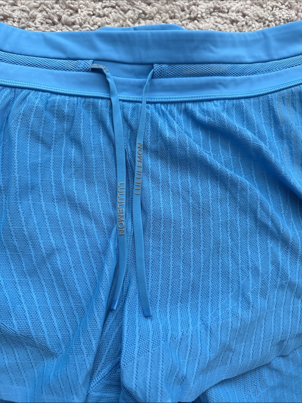 Lululemon Fast and Free Airflow Mid-Rise Run Short 3” *Pool Party - Picture 5 of 10